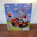 Bluey Firetruck Adventure Set with Bob Bilby and Firefighter Bingo Figures Magic Cars 1