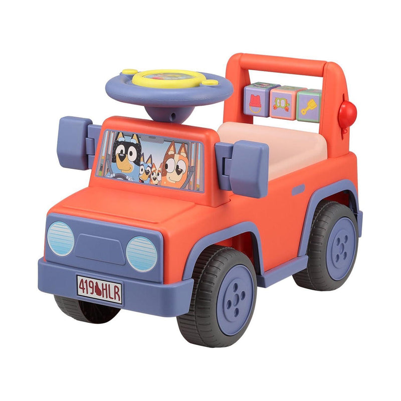Bluey Interactive Foot-to-Floor Push Ride-On Car for Toddlers Ages 1–3 Magic Cars 0