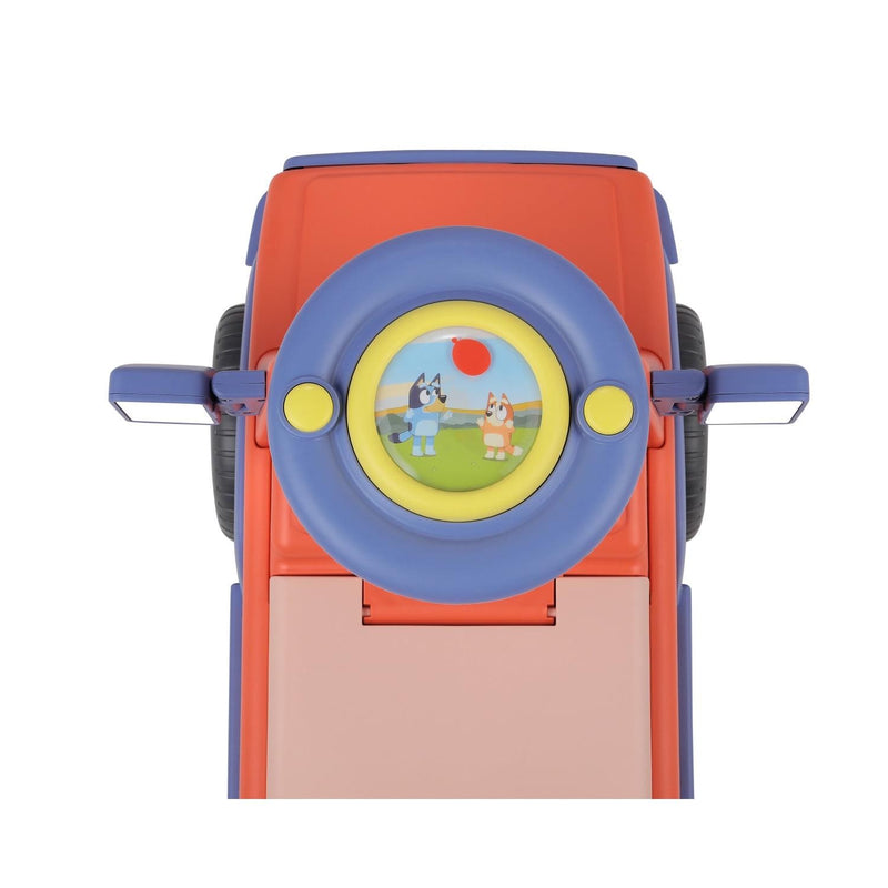 Bluey Interactive Foot-to-Floor Push Ride-On Car for Toddlers Ages 1–3 Magic Cars 5