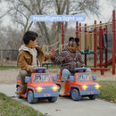 Bluey - Kids' Ride-On Toy with LED Lights, Sound Effects, and Horn Magic Cars 4