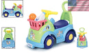 Bluey Sound-Interactive Ride-On Shopping Cart for Engaging Toddler Play Magic Cars 1