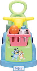 Bluey Sound-Interactive Ride-On Shopping Cart for Engaging Toddler Play Magic Cars 3