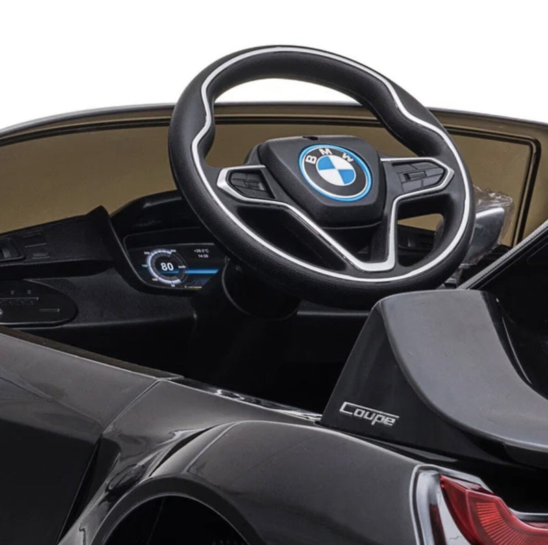 12V Kids Battery-Powered Ride-On Car with Remote Control Black Magic Cars 4