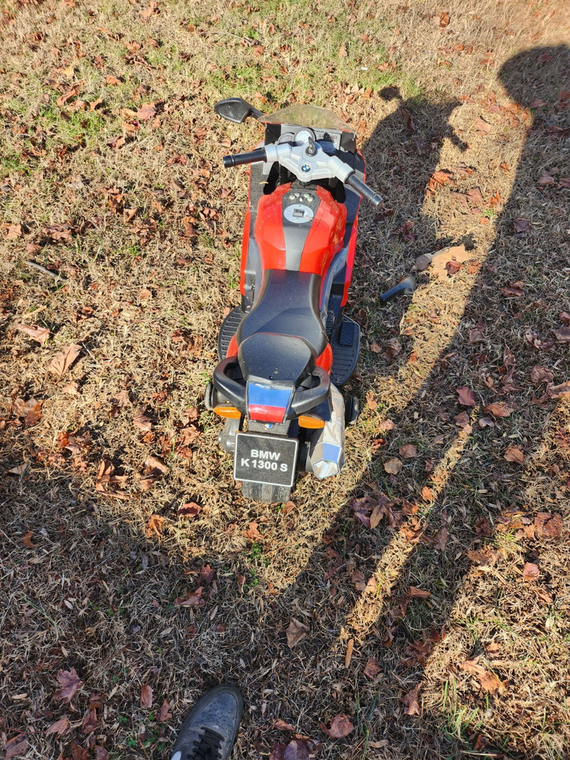 Licensed BMW 6V Electric Ride-On Motorcycle for Kids with 3 Wheels and Music – Red Magic Cars 1