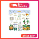 Kids' Animal Painting Craft Kit with 16 Figurines Magic Cars 1