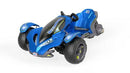 Blue Power Wheels Boomerang Ride-On Car for Kids Magic Cars 1