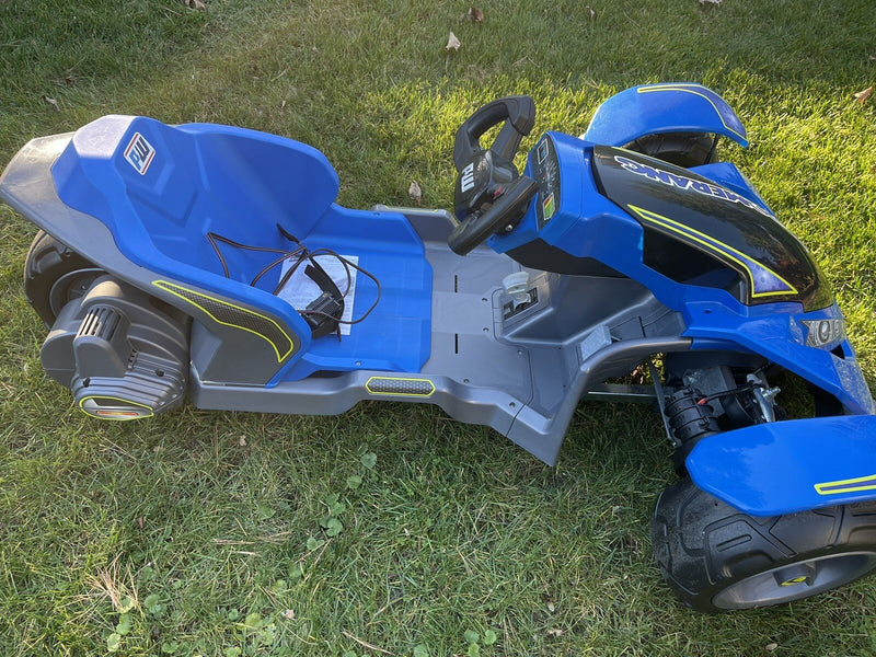 Blue Power Boomerang with Wheels in Excellent Condition Magic Cars 14