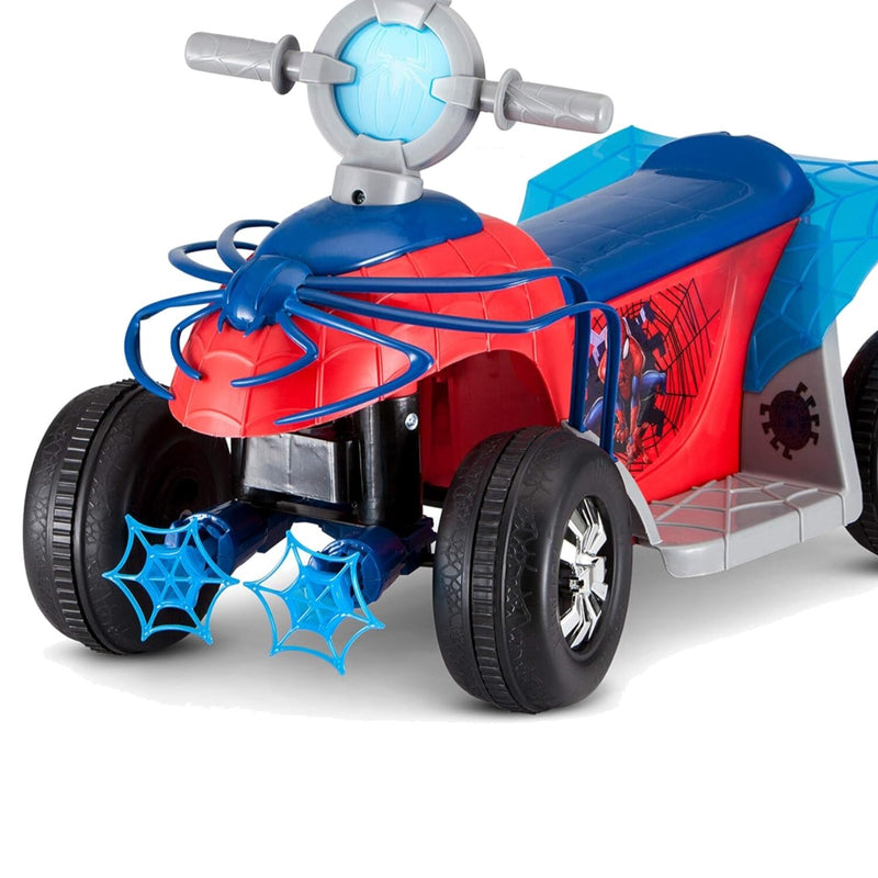 Spider-Man Toddler Quad Ride-On with Rechargeable Battery for Ages 18-30 Months Magic Cars Variant 0