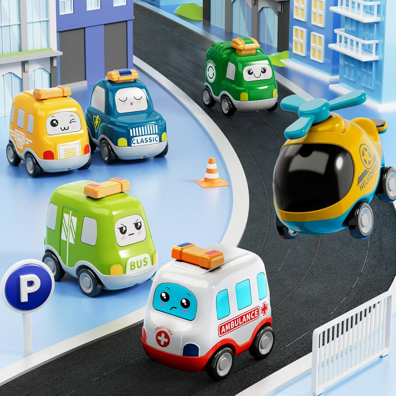 16.9-Inch Transport City Truck Toy for Toddler Boys and Kids Magic Cars 2