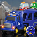16.9-Inch Toddler Transport City Truck Toy for Boys and Kids Magic Cars 3