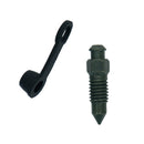 Brake Bleeder Fitting And Cap
