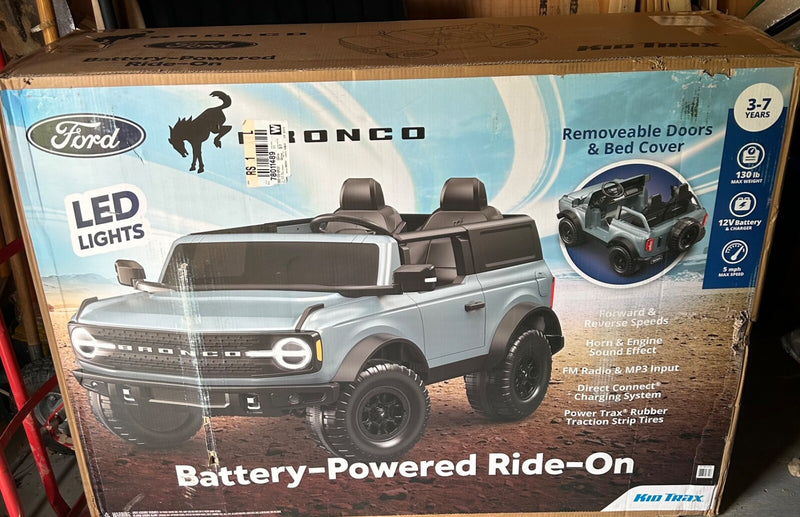 2021 Ford Bronco 12V Electric Ride-On Car for Kids Ages 3-7 Magic Cars 0