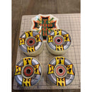 Dog Town Soft 62mm 82A Skateboard Wheels Without Bearings Magic Cars 4