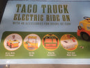 Taco Truck Electric Ride-On Toy for Kids - 12V Magic Cars Variant 0