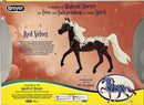Freedom Series Red Velvet Horse Toy from Decorator Collection Magic Cars 2