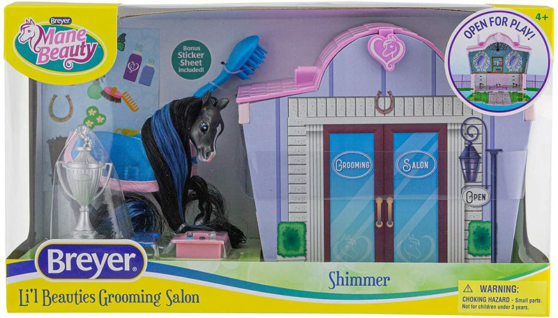 Horse Mane Styling Playset for Kids – Shimmer’s Beauty Salon Toy with Accessories Magic Cars 2