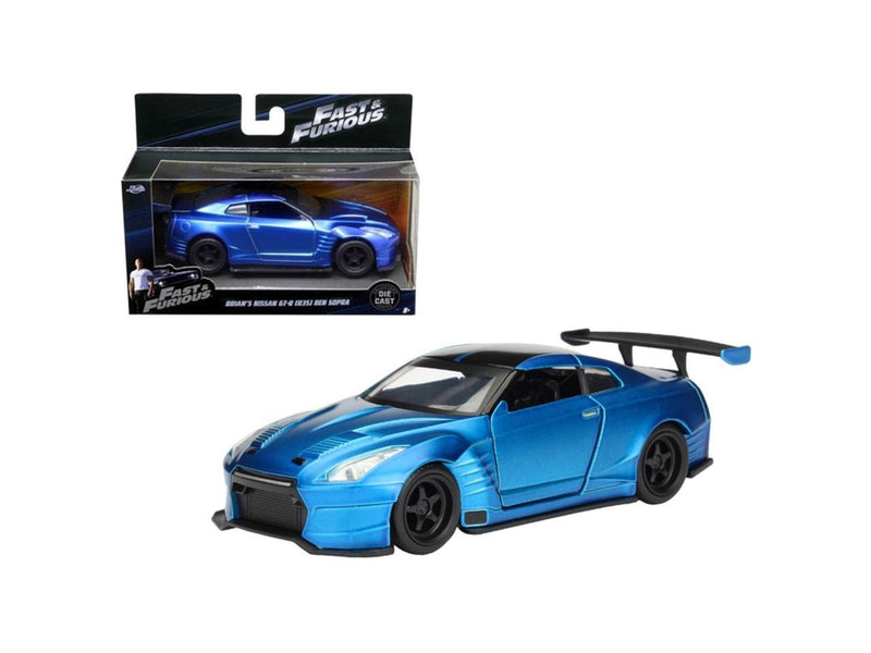 2009 Nissan GTR R35 Blue Diecast Model 1/32 Scale Fast & Furious Movie Replica Magic Cars 1