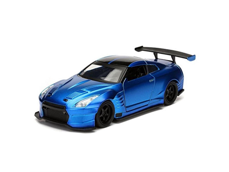 2009 Nissan GTR R35 Blue Diecast Model 1/32 Scale Fast & Furious Movie Replica Magic Cars Variant 0