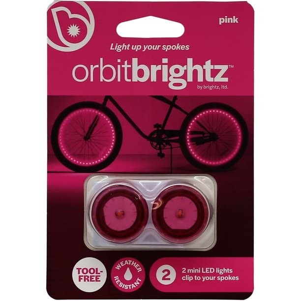 Pink Battery-Powered LED Bike and Ride-On Lights Magic Cars 0