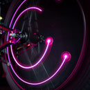 Pink Battery-Powered LED Bike and Ride-On Lights Magic Cars 1