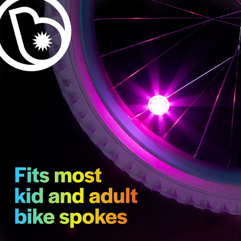 Pink Battery-Powered LED Bike and Ride-On Lights Magic Cars 3