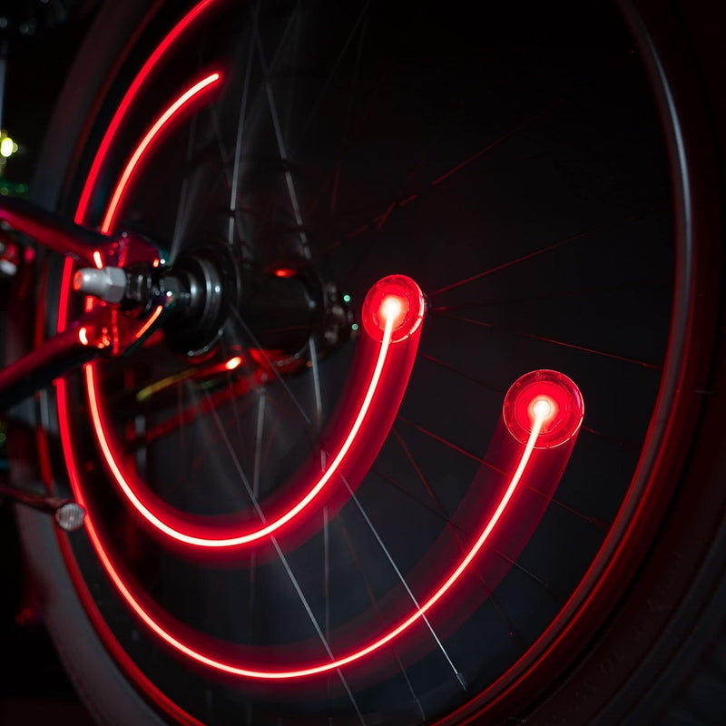 OrbitBrightz Red Battery-Powered LED Lights for Bikes and Ride-Ons Magic Cars 1