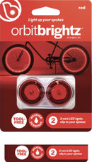 OrbitBrightz Red Battery-Powered LED Lights for Bikes and Ride-Ons Magic Cars Variant 0