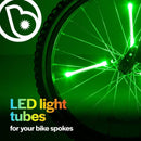 SpinBrightz Green Battery-Powered LED Bike Ride-On Lights L1710 Magic Cars 1