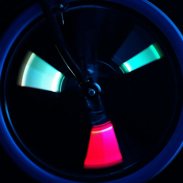 SpinBrightz Green Battery-Powered LED Bike Ride-On Lights L1710 Magic Cars 2