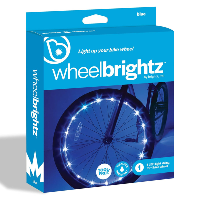 Blue Battery-Powered LED Wheel Lights for Bikes and Ride-Ons L2378 Magic Cars Variant 0