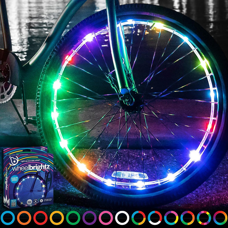 Battery-Powered Razzle Dazzle LED Wheel Lights L2212 Magic Cars 1