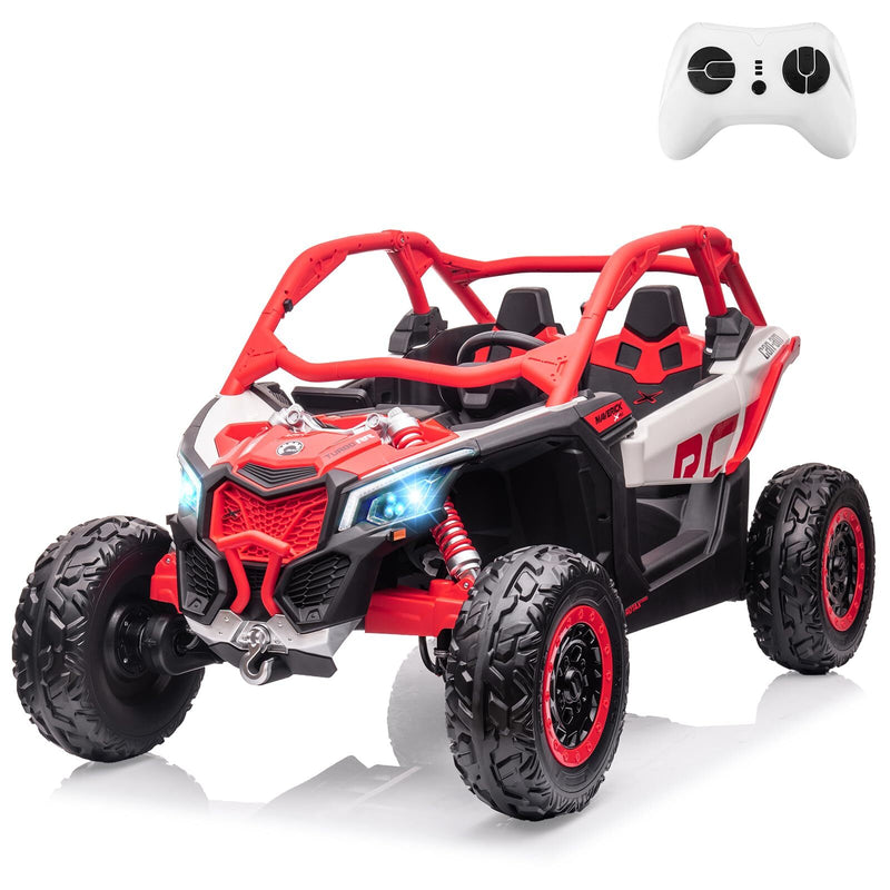 24V Licensed Can-Am Kids Electric 4WD Off-Road Ride-On UTV Car Toy Magic Cars 11