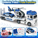 Bstoyder Police Vehicle Set with Car and Helicopter Magic Cars 1