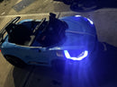 Bugatti 12V Electric Ride-On Toy with Remote Control & MP3 - Burgundy, White, Blue Magic Cars 4