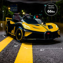 Kids Electric Ride-On Race Car with Drift and Spin Modes 18V Bluetooth Toy Magic Cars 7