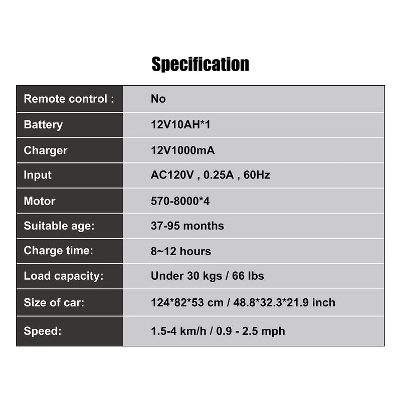 12-Volt Kids Ride-On Bulldozer Toy Vehicle Magic Cars 5
