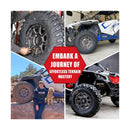 Bullite BT-02 Lancer Gunmetal Gray 14x7 ATV/UTV Rims with 4x156 Bolt Pattern Magic Cars 3