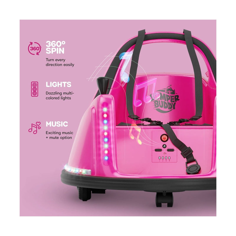 Electric Ride-On Bumper Car for Kids and Toddlers 12V with 2-Speed Settings Magic Cars 2