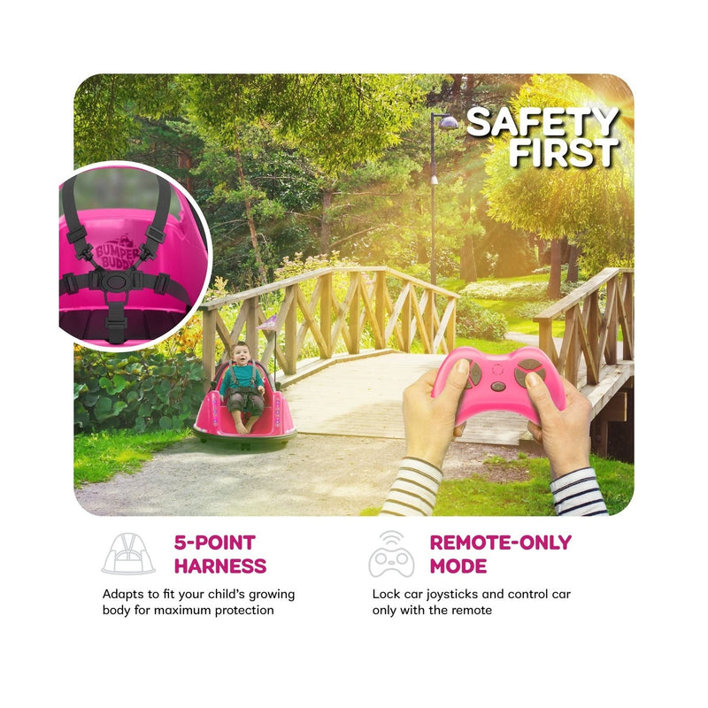 Electric Ride-On Bumper Car for Kids and Toddlers 12V with 2-Speed Settings Magic Cars 3