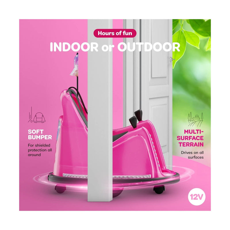 Electric Ride-On Bumper Car for Kids and Toddlers 12V with 2-Speed Settings Magic Cars 5