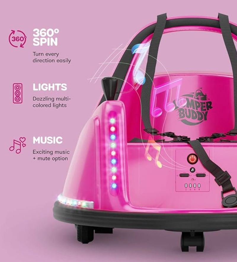 Electric Ride-On Bumper Car for Kids and Toddlers 12V with 2-Speed Control Magic Cars 2