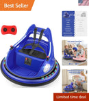 Electric Bumper Car for Kids with Parent Remote and Bluetooth, 1.9MPH Max Speed Magic Cars Variant 0