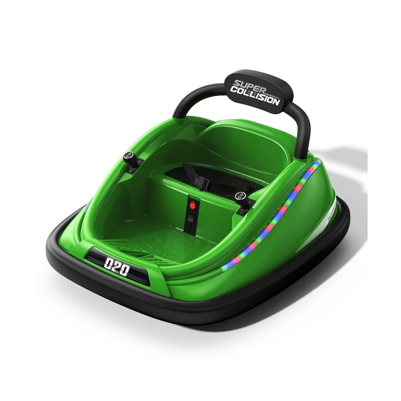 12V Electric Kids Bumper Car Ride-On Toy with Remote Control and Music Features Magic Cars 0