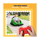 12V Electric Kids Bumper Car Ride-On Toy with Remote Control and Music Features Magic Cars 3