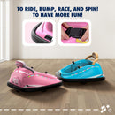 12V Electric Kids Bumper Car Ride-On Toy with Remote Control and Music Function Magic Cars 6