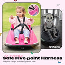 12V Kids Bumper Car with Remote Control, Flashing Lights, 66 lbs Capacity Magic Cars 14