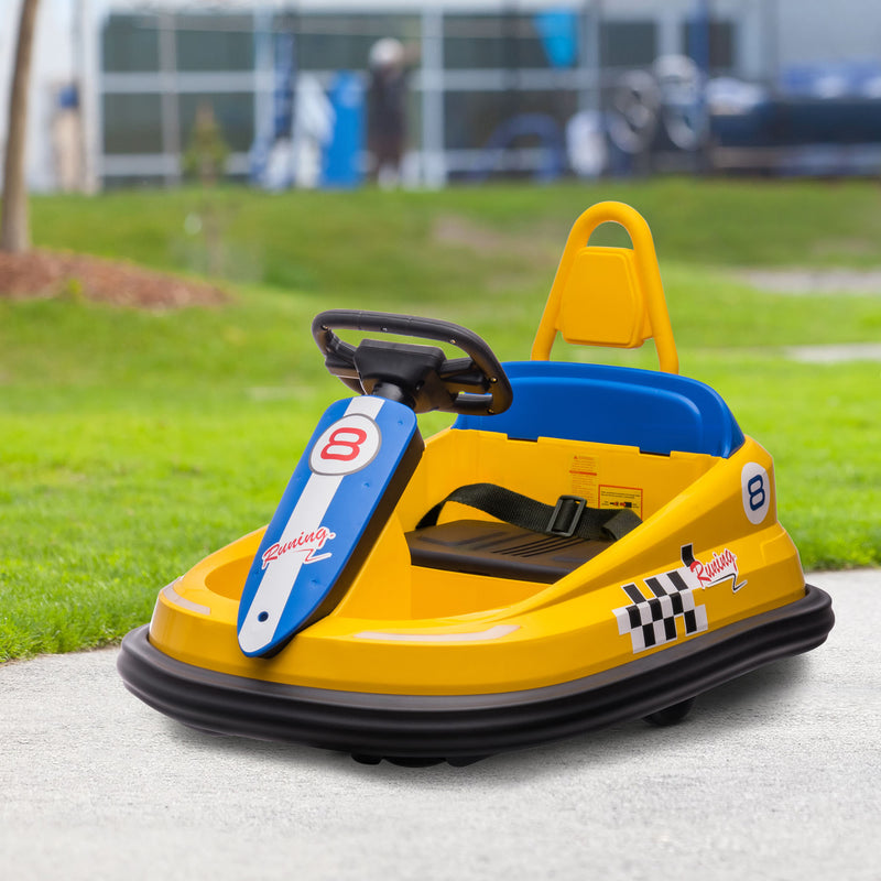 6V Electric Kids Ride-On Bumper Car with 360° Rotation Magic Cars 8