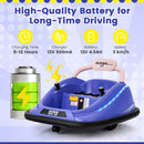Electric Bumper Car for Toddlers, 12V Ride-On Toy with Remote Control Magic Cars 1