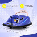 Electric Bumper Car for Toddlers, 12V Ride-On Toy with Remote Control Magic Cars 6