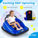 12V Electric Ride-On Bumper Car for Toddlers with Remote Control and Rechargeable Battery Magic Cars 3
